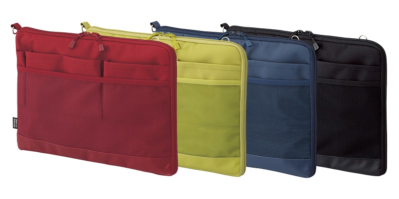Horizontal laptop bag for 13-inch devices and accessories